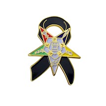 OES Mourning Pin