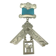 Silver plated Pennsylvania Past Master Jewel