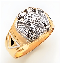 Masonic 32 Degree Scottish Rite Ring Macoy Publishing Masonic Supply 3377