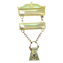 Masonic Traveling Jewel with Bar Pin Top