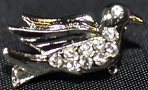 OES Musician Charm Goldtone