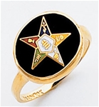 Order of the Eastern Star Ring Macoy Publishing Masonic Supply 5501