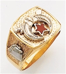 Masonic Shrine Ring Macoy Publishing Masonic Supply 5623