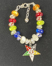 OES Beaded with Star Bracelet