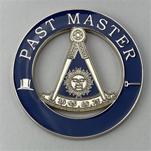 Cutout Past Master Emblem - Compass & Quadrant only
