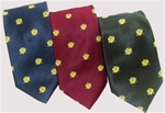 Scottish Rite Wings Down Woven Polyester Tie Assorted Colors