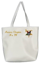 Custom Past Matron OES "So soft it should be leather" Tote Bag Script