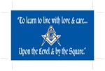 Masonic bumper sticker poem