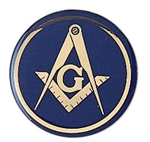 Masonic Auto Emblem  2" Polymer