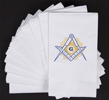 Masonic Dinner Napkins (50)