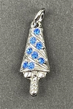 OES Adah Charm goldtone