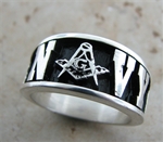 NAVY Masonic Sterling Silver ring