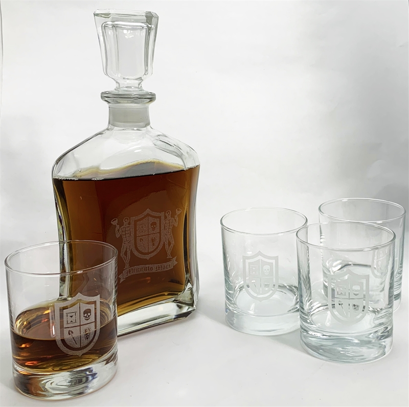 Glass Decanter only Custom PM or Lodge