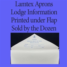 Candidate Apron w Lodge Information