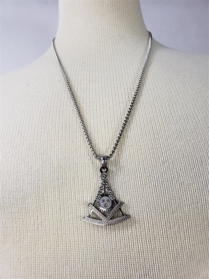 Past Master Stainless Steel Necklace   SALE