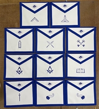 Masonic Officer Apron Economy Individual
