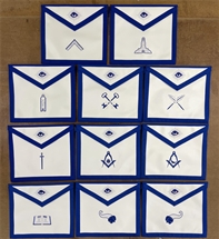 Masonic Officer Apron Economy Individual
