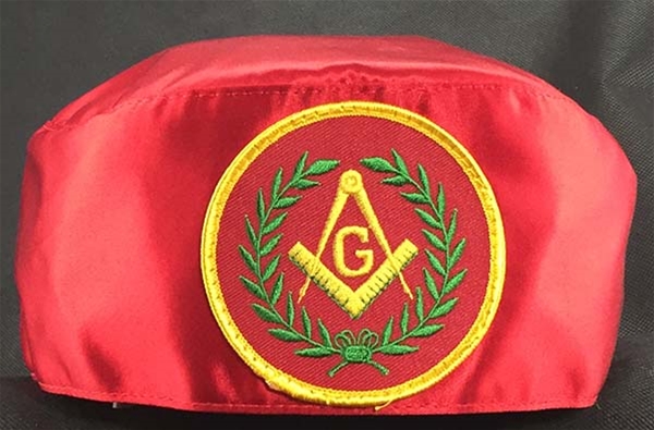 masonic skull cap