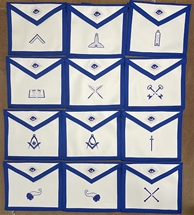 Masonic Officer Apron Economy Individual