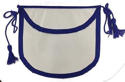 Lambskin Masonic Round apron - only one