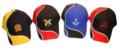 Color Block Ball Cap with Emblems