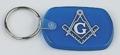 Masonic Key Tag Blue 
