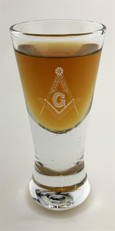 Masonic or OES Firing Shot Glass