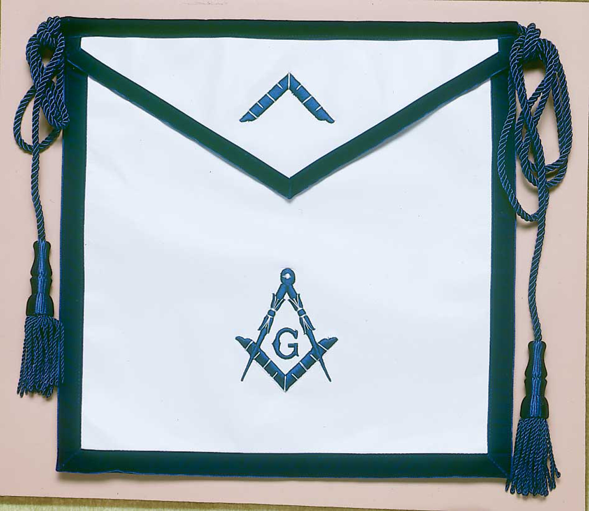 Masonic Apron - Texas Past Master or Officers Apron