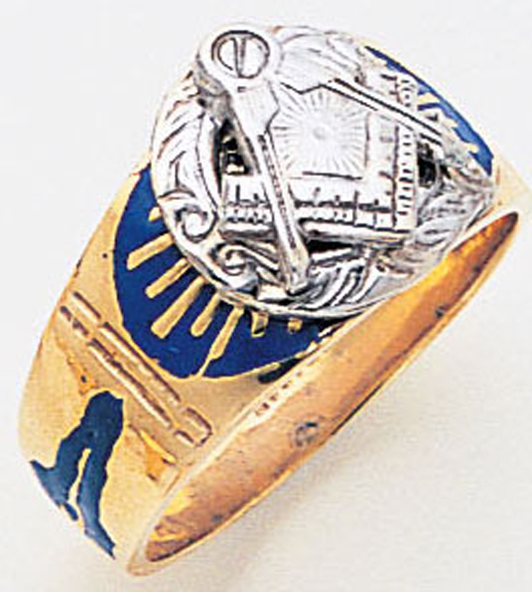 Masonic Gold Ring - 3132