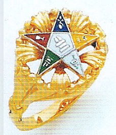 Order of the Eastern Star Ring Macoy Publishing Masonic Supply 3391