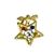 OES Angel Star Lapel Pin - 5 color stones