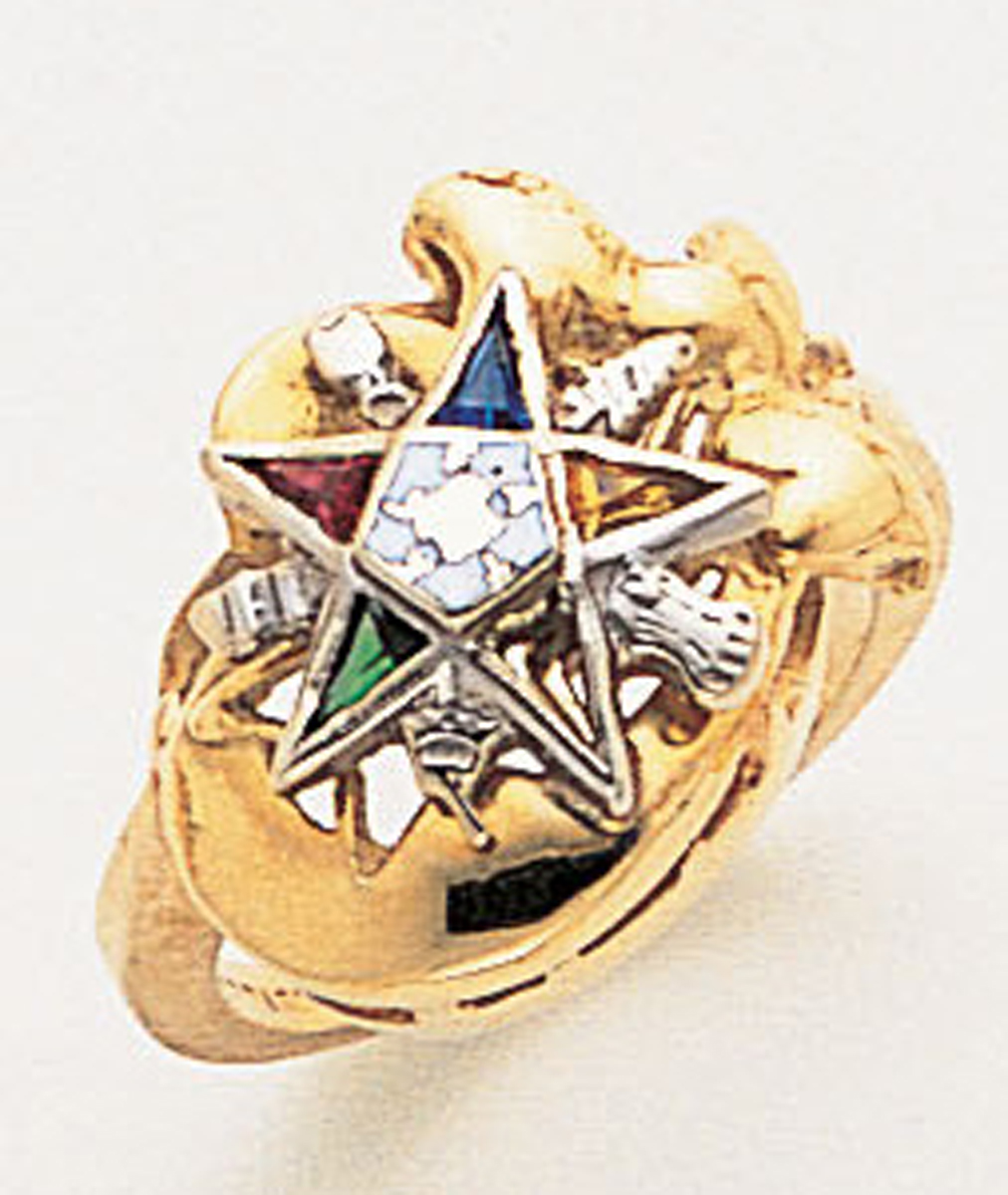 Order of the Eastern Star Ring Macoy Publishing Masonic Supply 5566