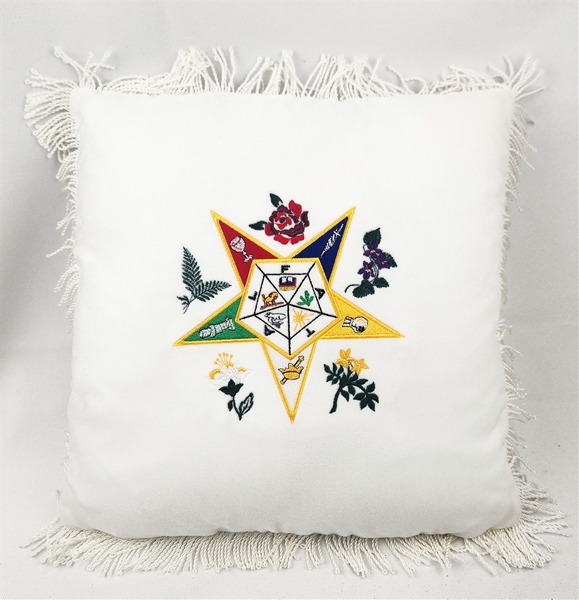 OES Pillow with Fringe