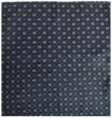 Silk Woven Forget-Me-Not Premium Pocket Square