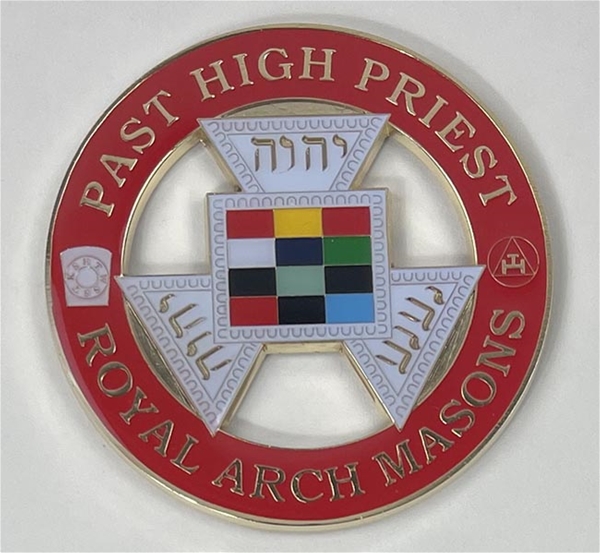 Cutout Past High Priest Auto Emblem