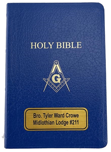 Masonic Master Mason Bible Ships Free