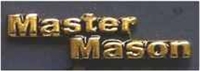Master Mason Pin