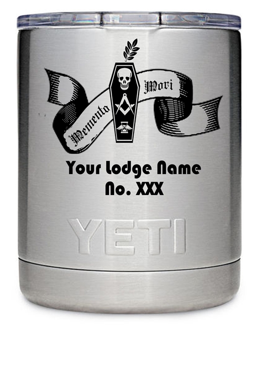 Lodge engraved Yeti 30 oz Rambler Tumbler