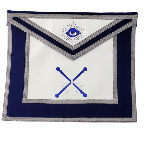 Masonic Officer Apron and Collar Set - Leather