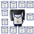 Texas Masonic Officer Apron Set - Regulation