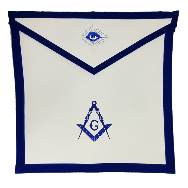 Texas Size Master Mason Apron | 16x16 Genuine Leather
