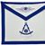 Past Master Apron - Royal Blue - Embroidered | Masonic Apron