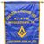 Masonic Banner with Emblem and Lodge Info (50 Characters included) 24"x36"