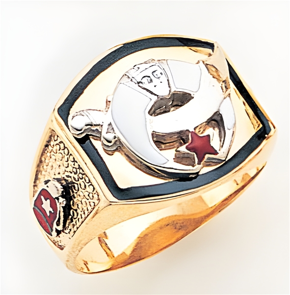 Masonic Shrine Ring Macoy Publishing Masonic Supply 3262