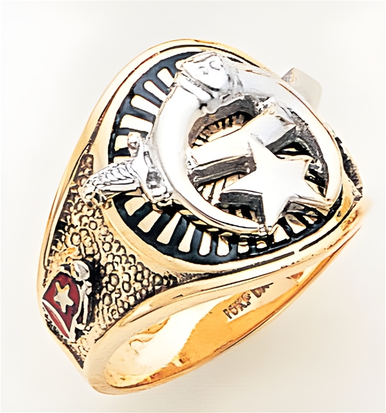 Masonic Shrine Ring Macoy Publishing Masonic Supply 3265