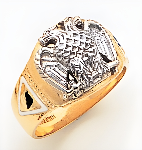 Masonic 32 Degree Scottish Rite Ring Macoy Publishing Masonic Supply 3377