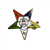  Large OES Star Member Pin GP