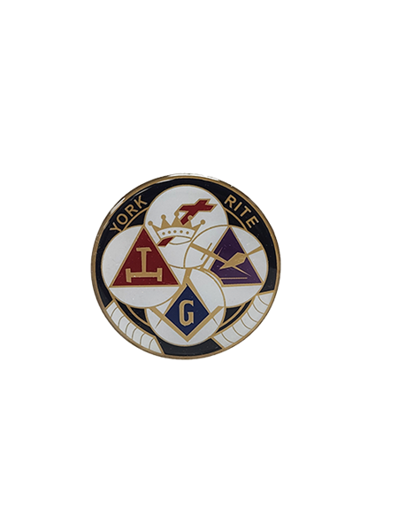 York Rite auto emblem
