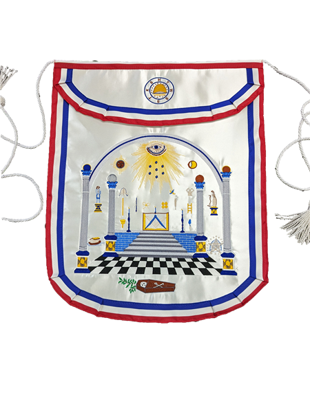 Masonic Apron Lambskin Rounded