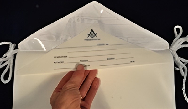 Kansas Candidate Apron with Insert under flap